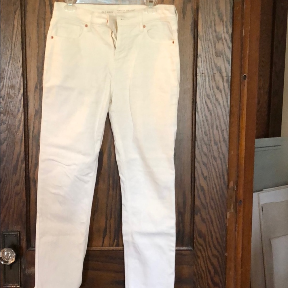 Old Navy white jeans